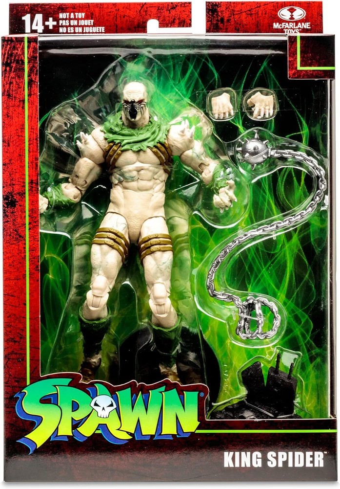 McFarlane - Spawn - 7" King Spider Action Figure 7 inch