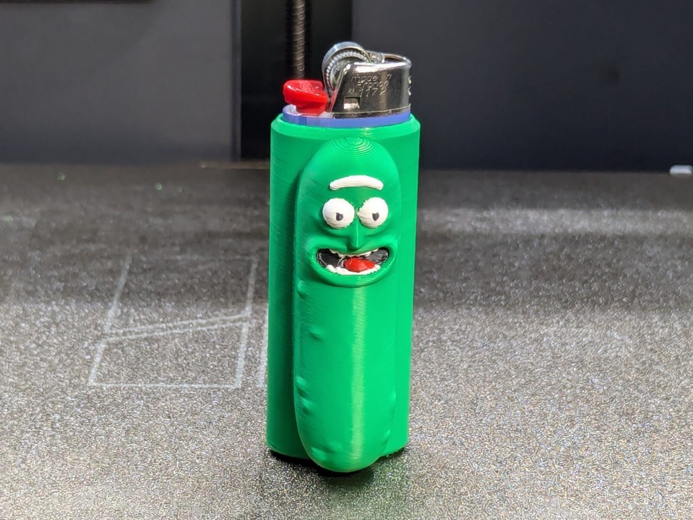 Pickle Rick Lighter Case