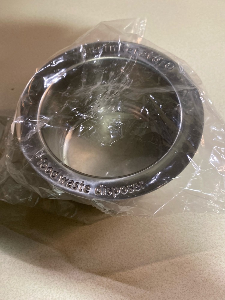 Insinkerator FLG-SSLG Extended Sink Flange for Garbage Disposal, Stainless Steel