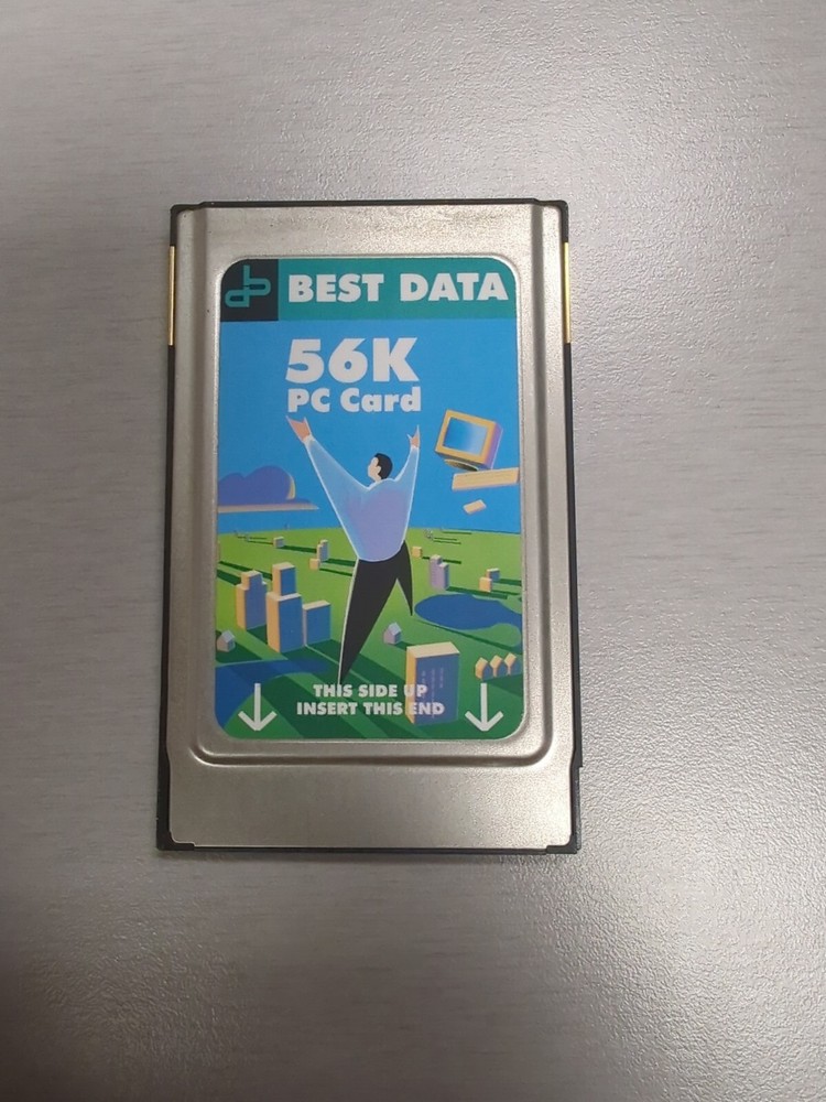 Best Data Fax Modem 56K PC Card