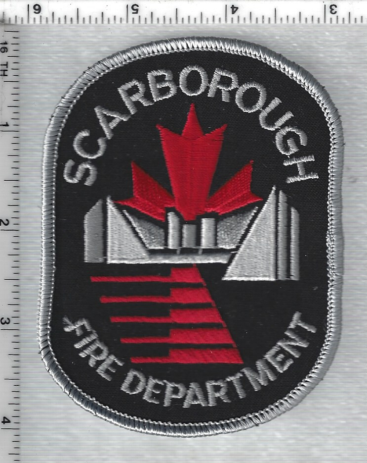 Scarborough Fire Department  (Ontario, Canada)  Shoulder Patch