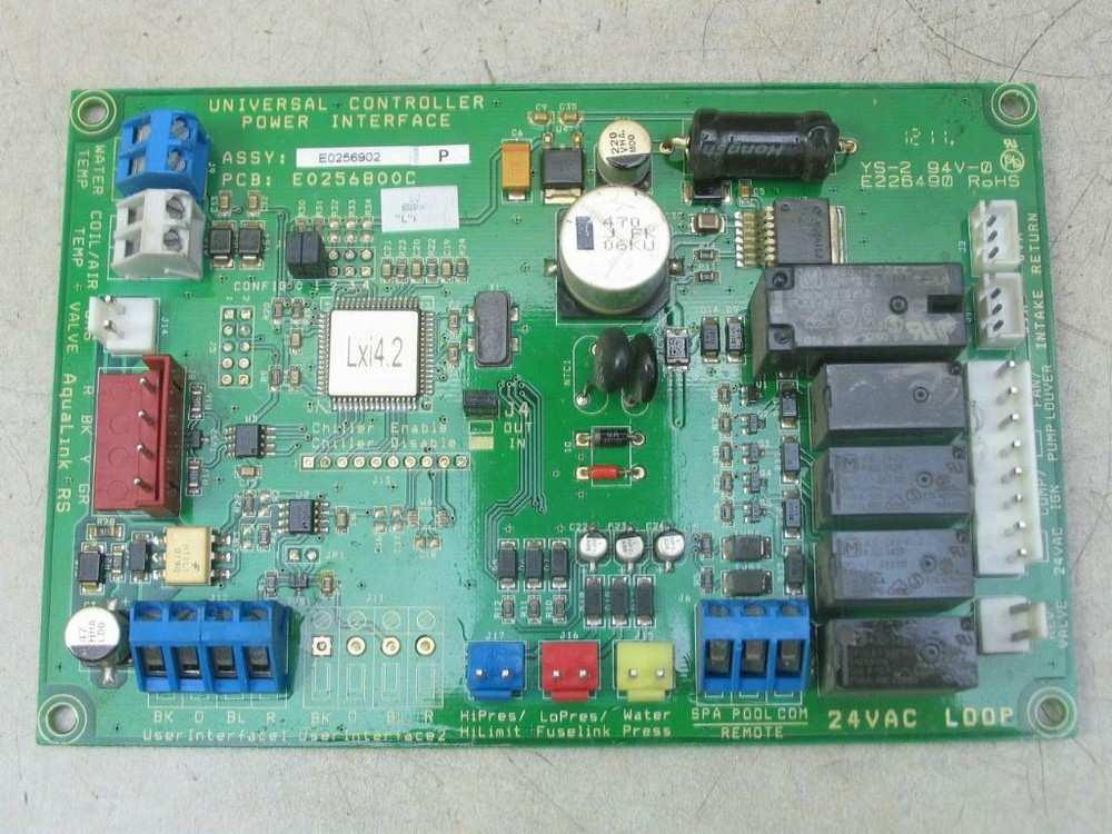 JANDY E0256902 P Universal Pool/Spa Controller Power Interface E0256800C Lxi4.2