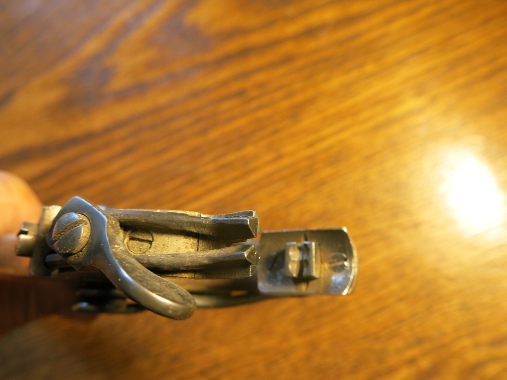 antique Button Setting pliers Patented Ham's 1882 tool for Attaching Buttons