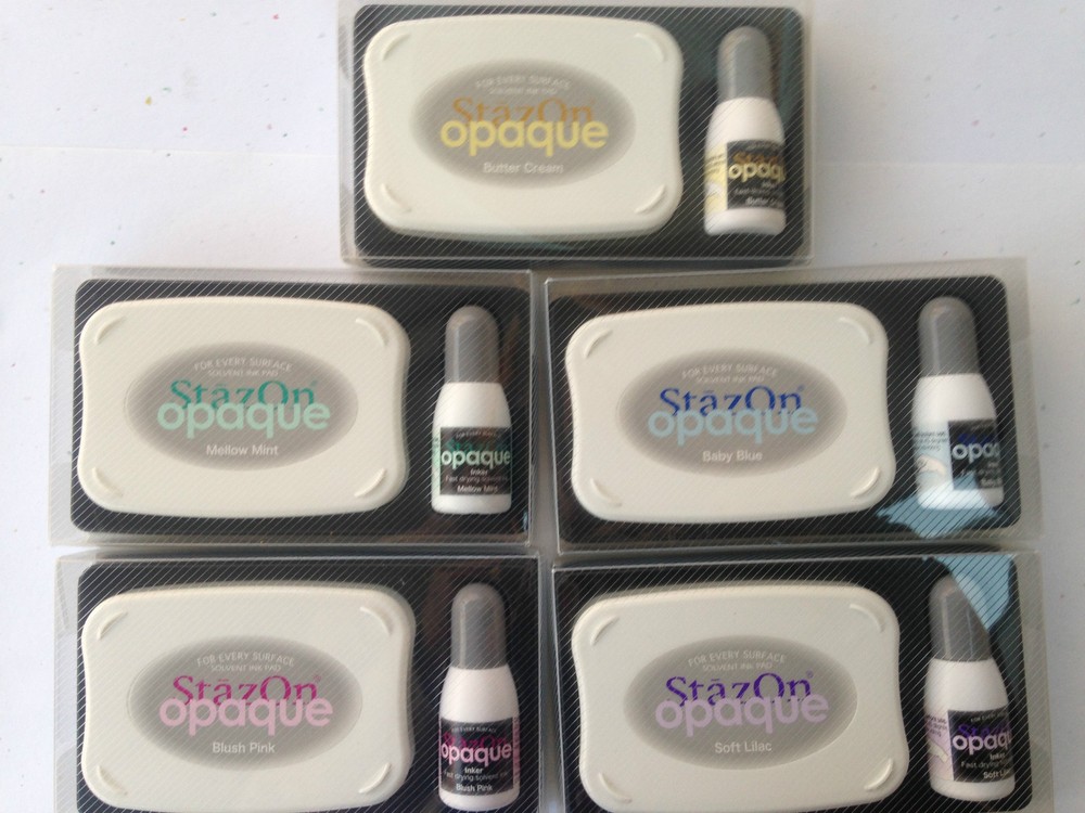 Stazon Solvent Opaque Ink Pad & Refill - NEW