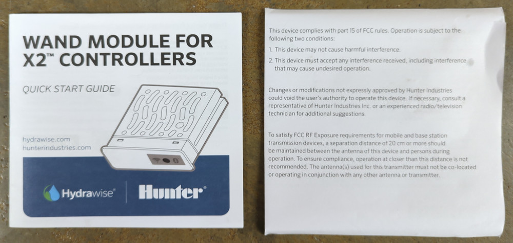 Hunter Wand Wi-Fi Module for X2 Outdoor Irrigation Controller