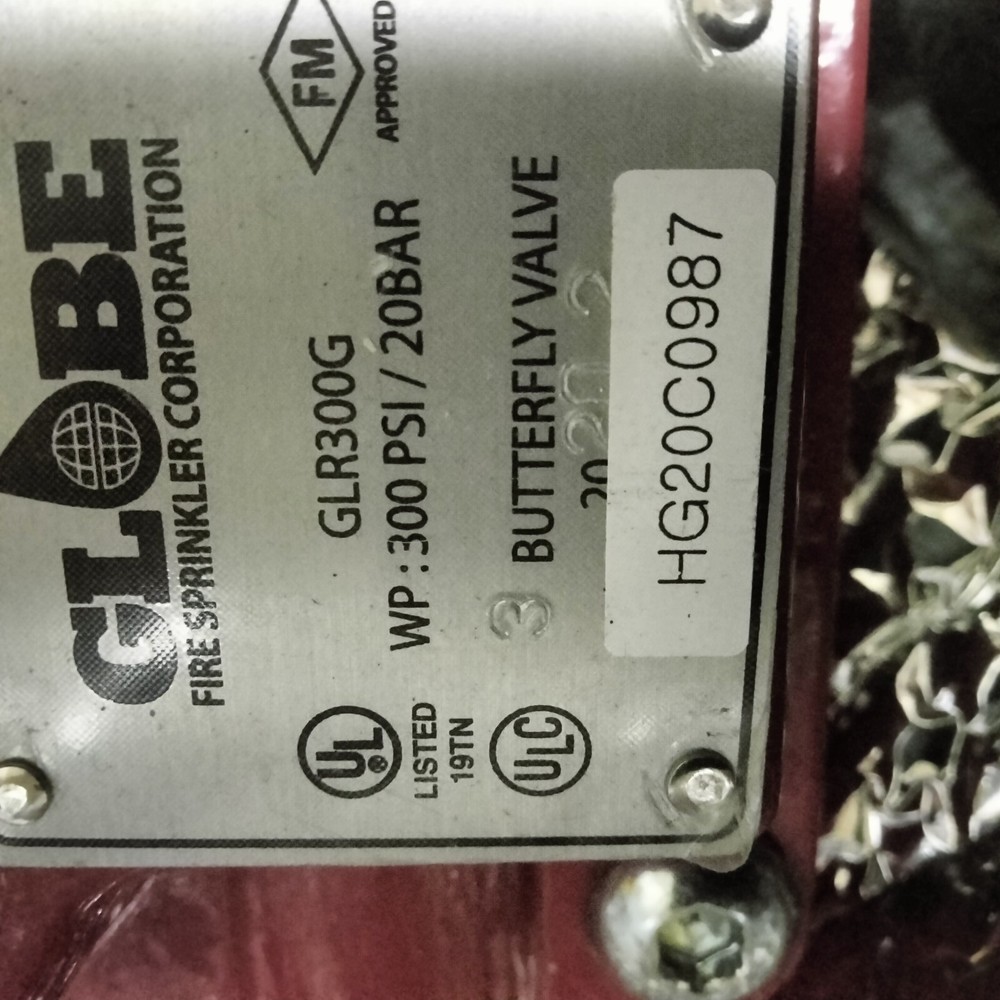 GLOBE UMC Universal Fire Manifold Check & Control Valve 3"