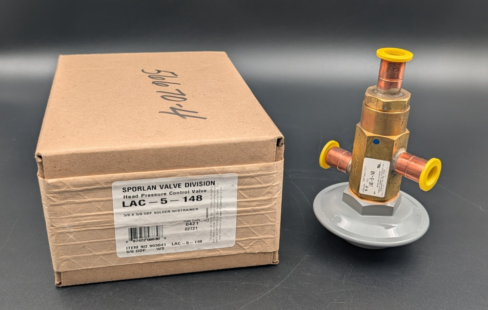 Sporlan LAC-5-148 Head Pressure Control Valve  - New