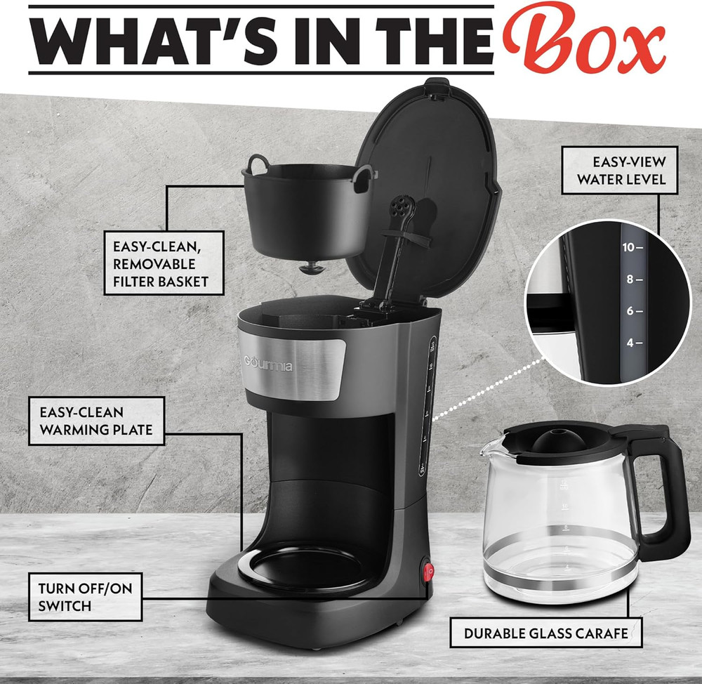 12 Cup One-Touch Coffee Maker – Pause and Serve with Automatic Keep Warm, Easy V