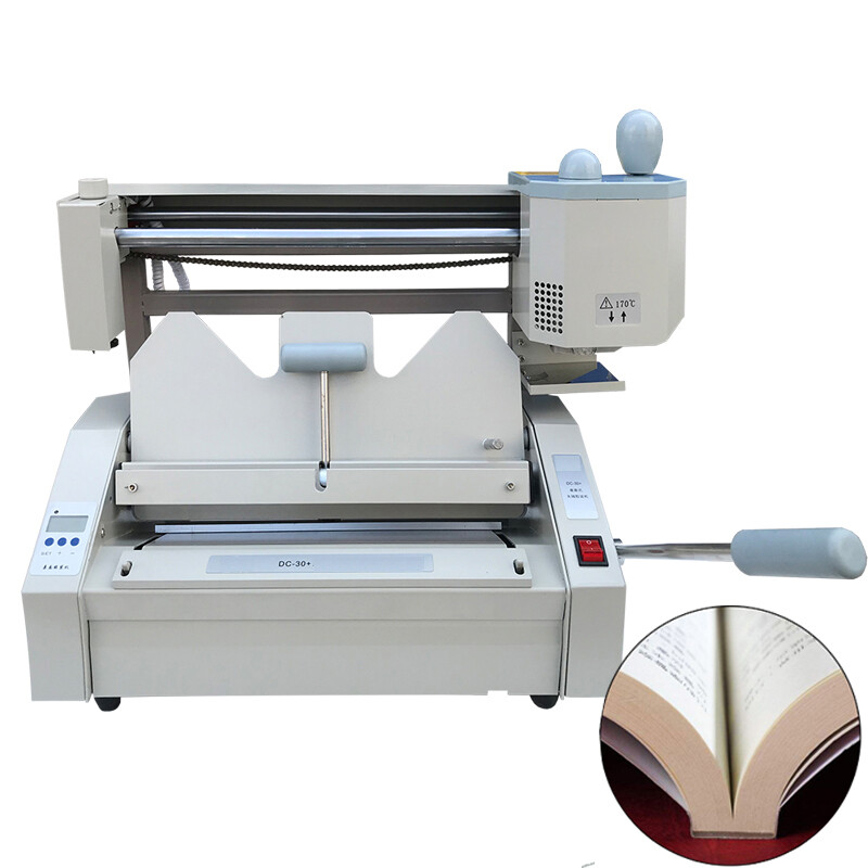 New - Desktop Wireless A4 Book Binding Machine Hot Melt Glue Book Paper Binder