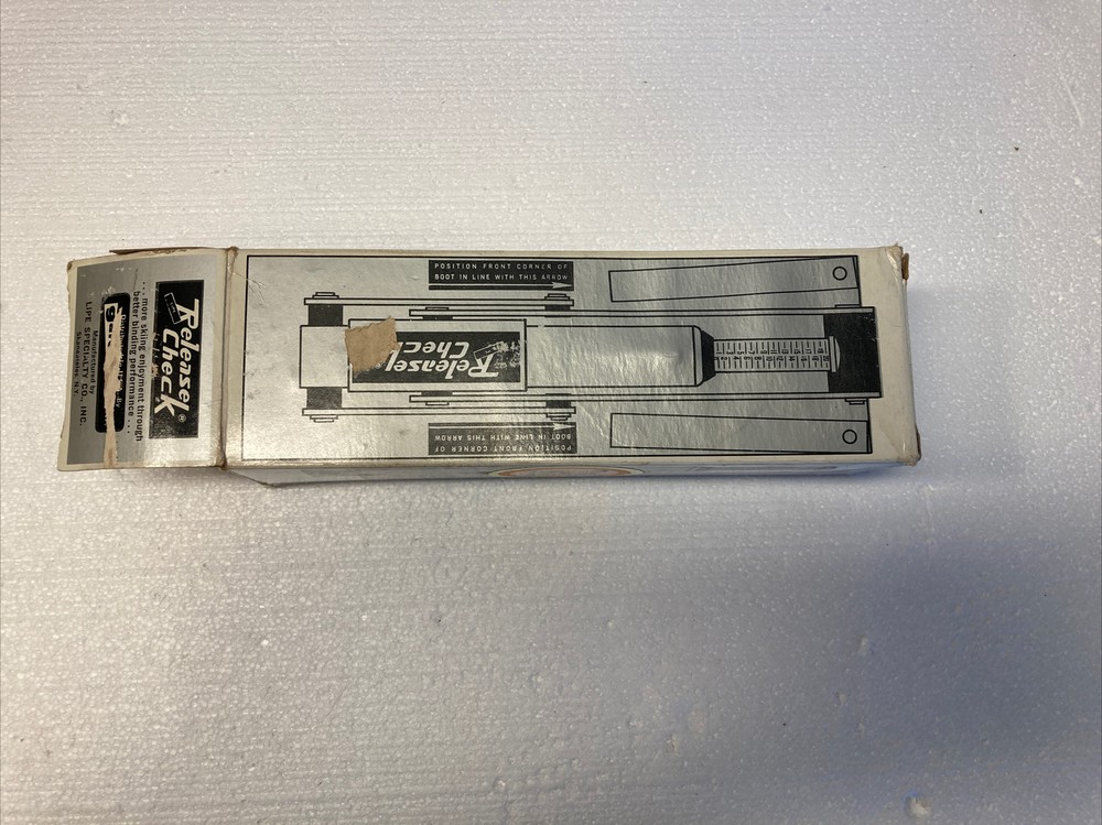 Vintage Garcia Ski Corp Release Check