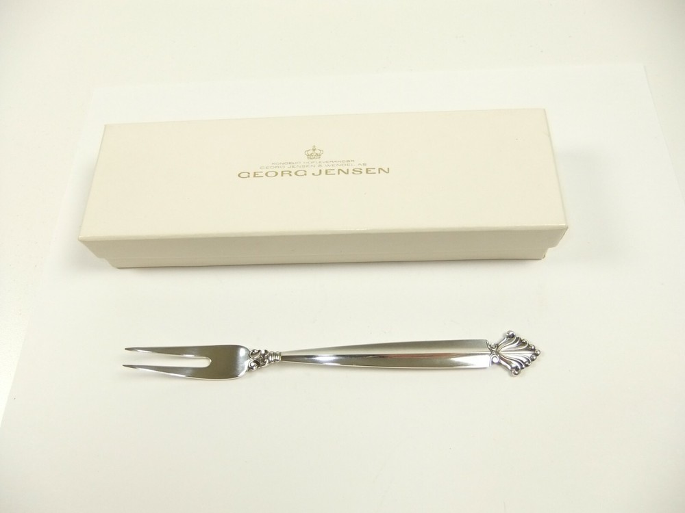 Georg Jensen & Wendei Sterling Silver 6.25” Fork – Acanthus
