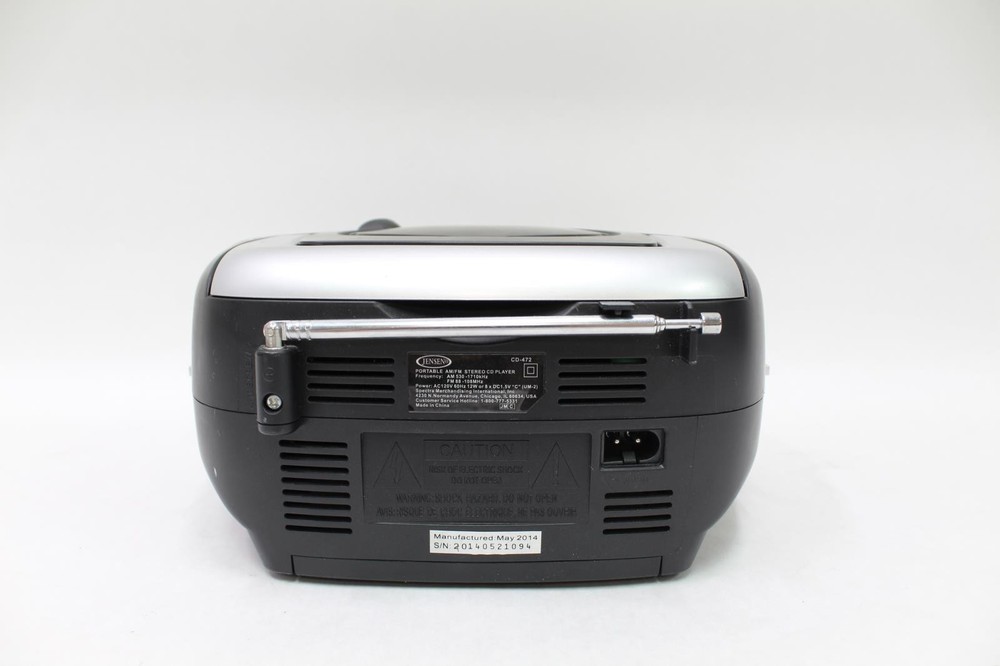 Jensen CD-472 AM/FM Stereo CD Player