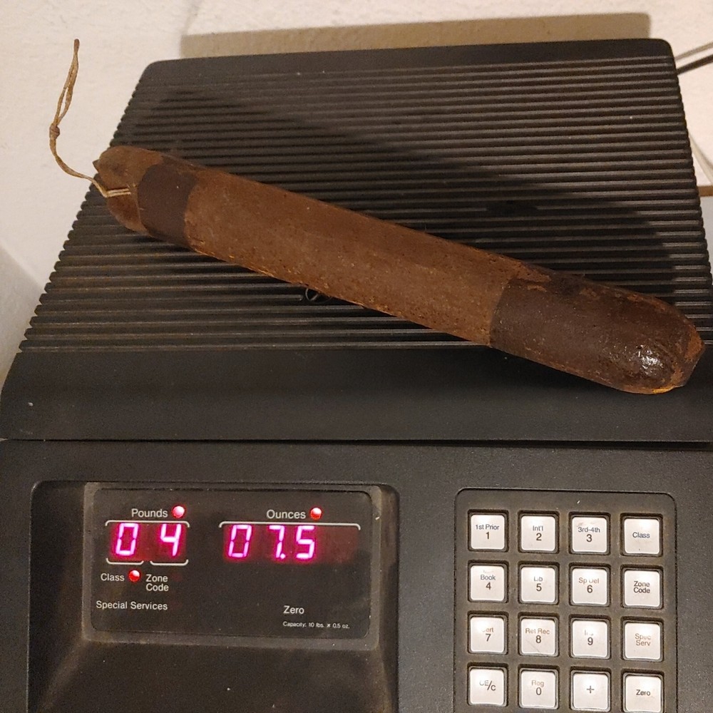 3 antique Cast Iron Window Sash Weights between 4 and 5 lbs Each