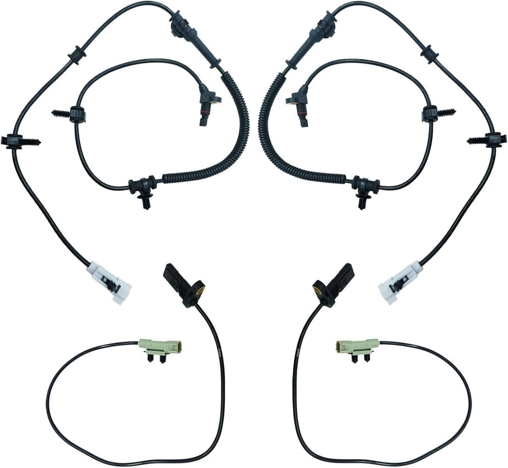 ABS Wheel Speed Sensor Front Rear Left Right Replacement for Commander 2006-2...