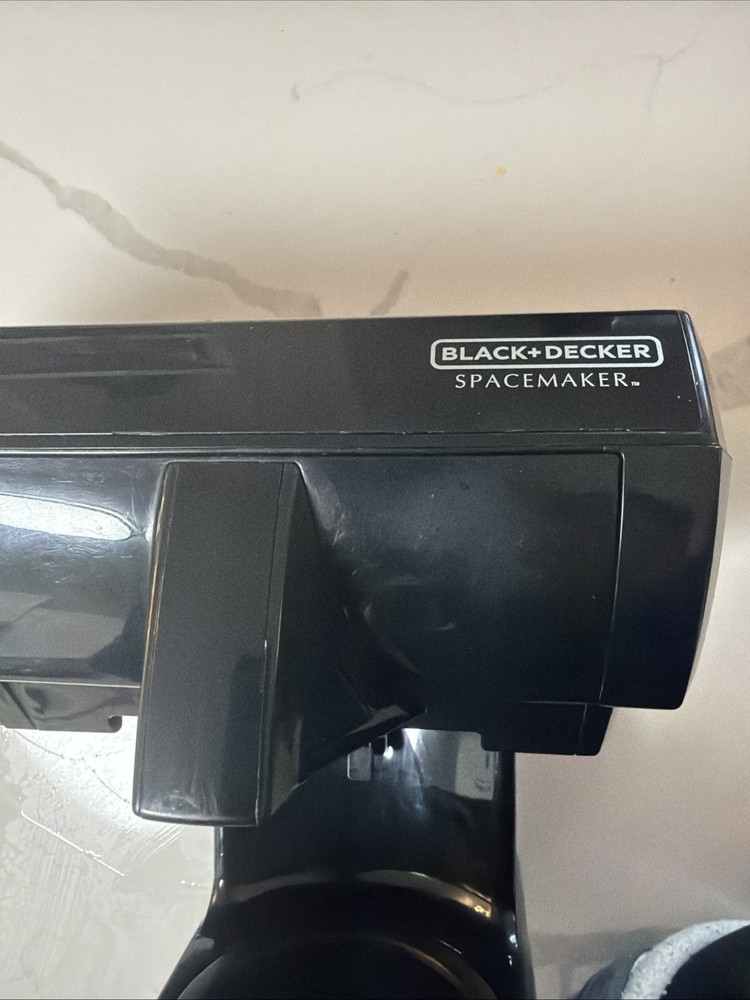 Black & Decker Spacemaker Programmable 12-Cup Coffeemaker Black