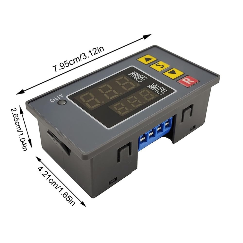Timer Delay Relay 20A 1500W Programmable Time Controller Switch Type Timer Pa...