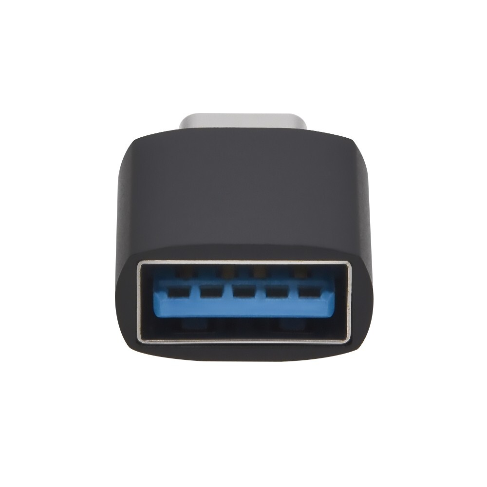 2 PACK USB Type C Male to USB 3.0 Type A Female Adapter (BLACK)