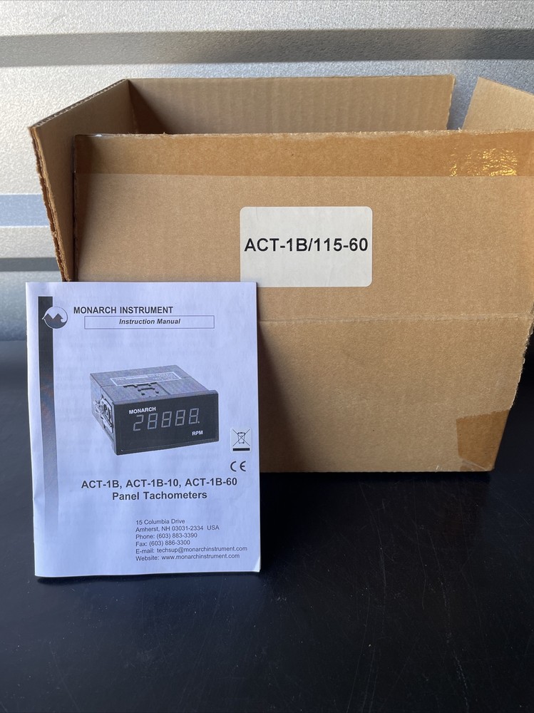 Monarch Instrument ACT-1B Tachometer