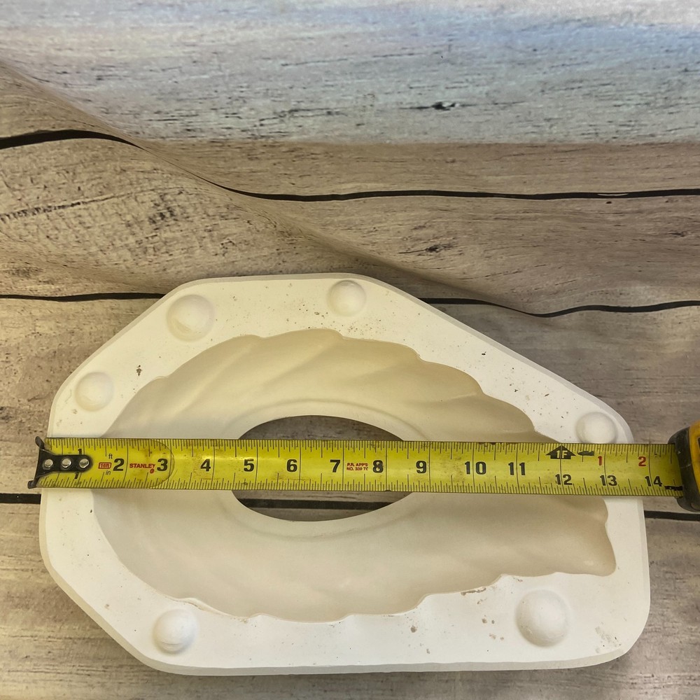Glenview Ceramic Casting Mold Leaf Shaped Bowl #G-17
