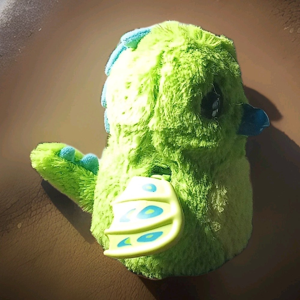 Spin Master Hatchimals Draggle Green 5" Interactive Toy UNTESTED