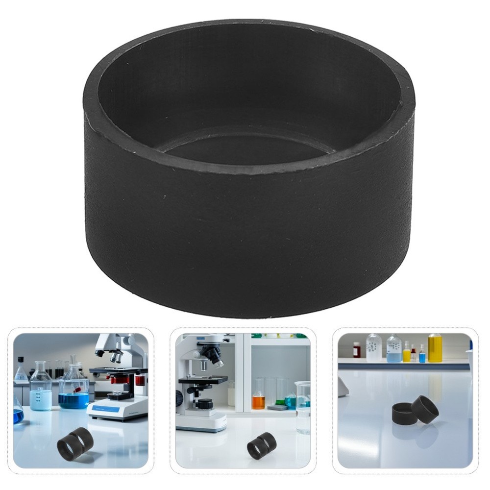 4 Pcs Eyepiece Guard Microscope Cup Protector Replacement Cover for Telescope