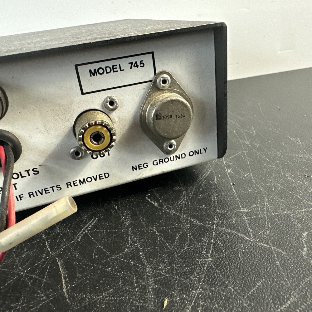 Mattco Communication Frequency Counter Model 745 (untested)
