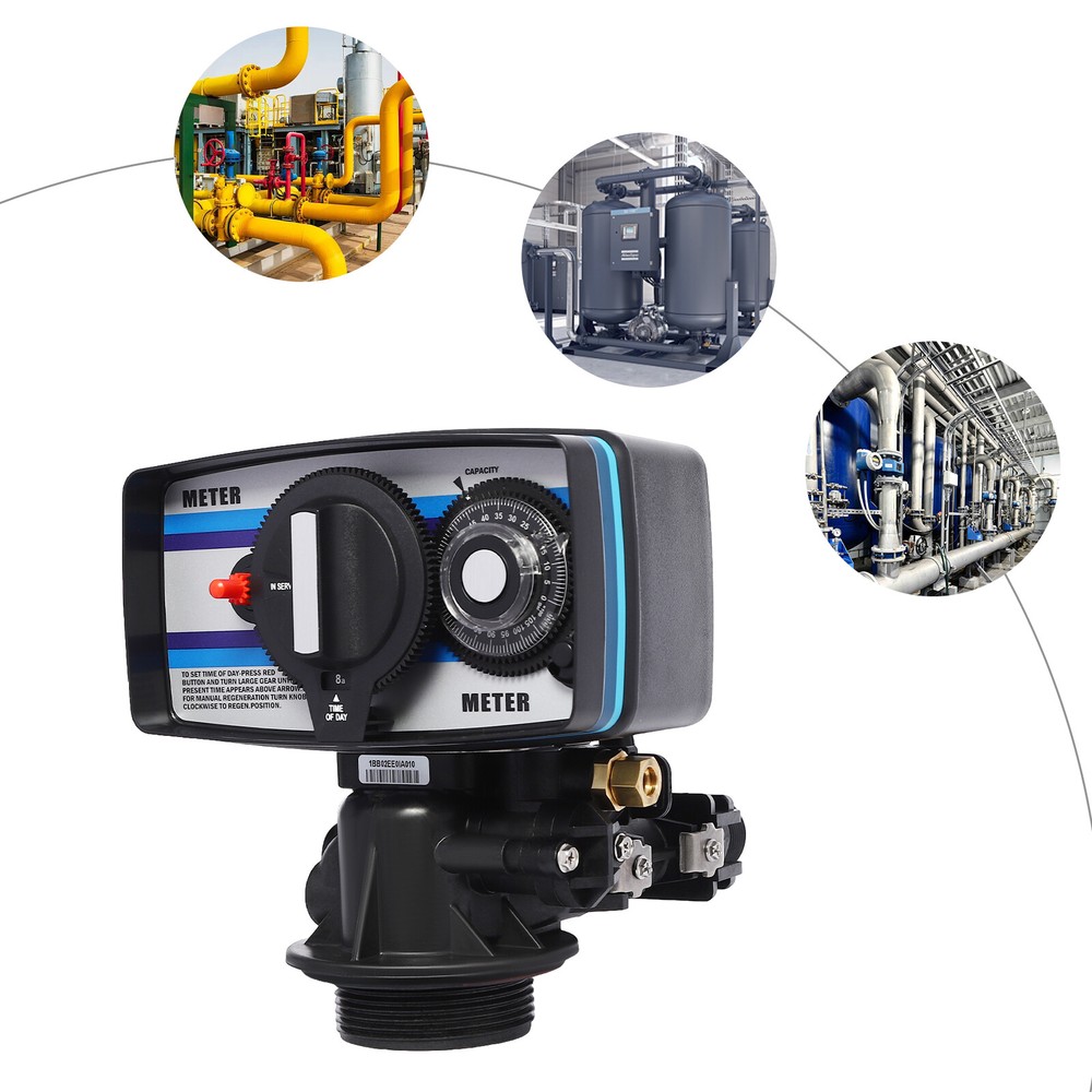 Automatic Water Softener Control Valve 5600SM Flow Timer Control Valve Resin...