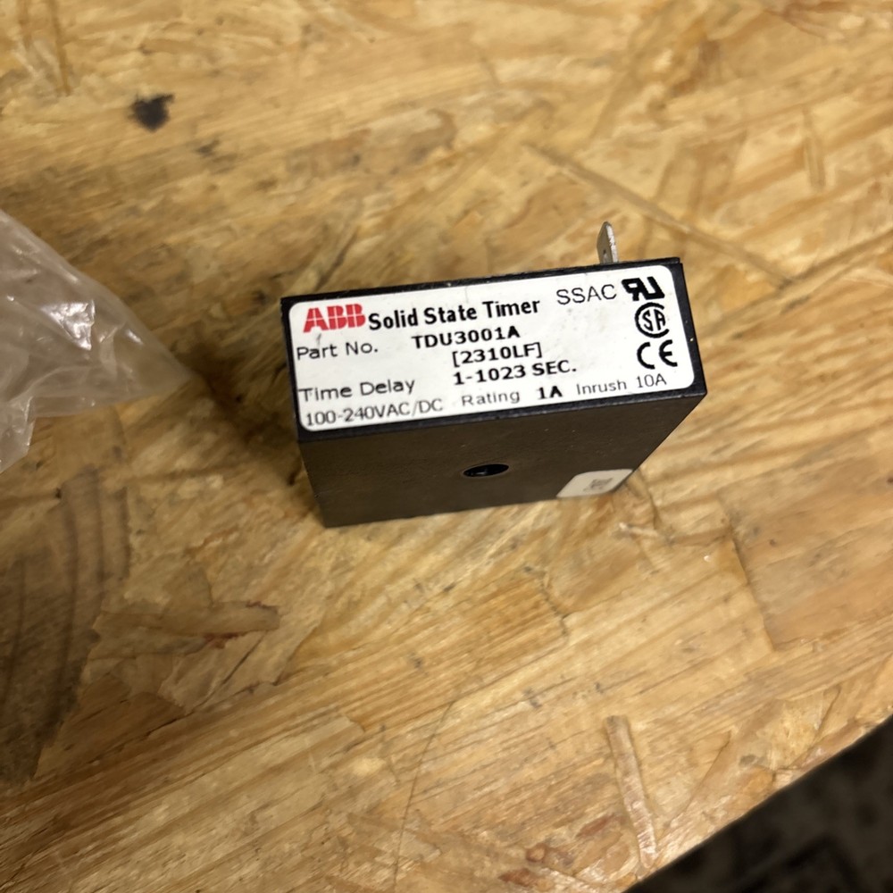 SSAC TDU3001A Solid State Timer 100-240 VAC