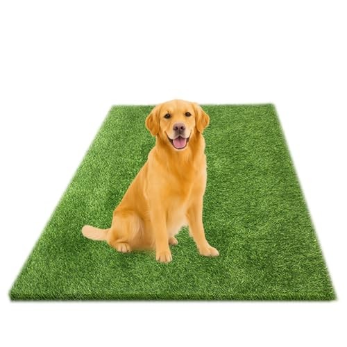 THREE ORANGES Artificial Grass, Reusable Dog Training Mat Large Size - 3X5FT