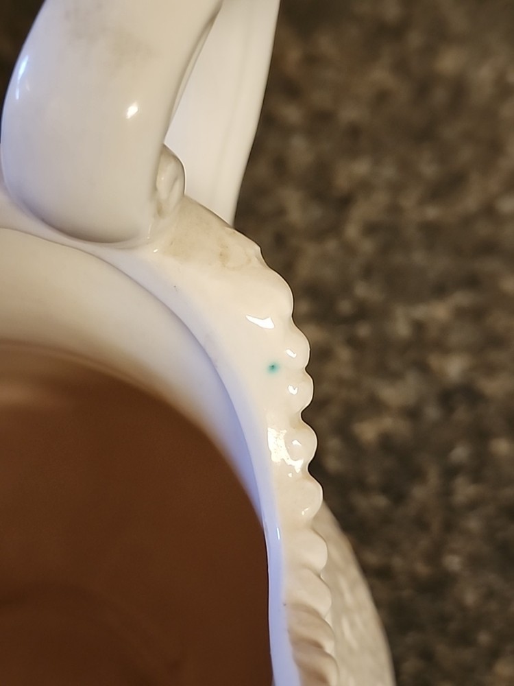 Vintage Inarco Pottery Pitcher White E-2752