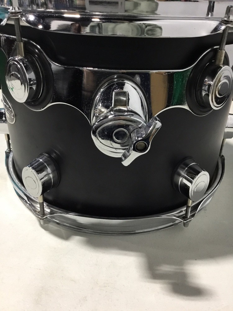 PDP Satin Black Lacquer 12” X 9” Tom