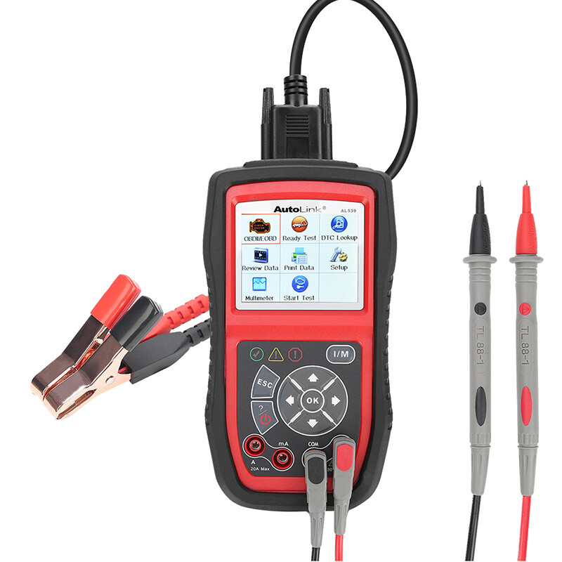 Autel AutoLink AL539B Electrical Battery Tester OBD2 Code Reader Diagnostic Tool