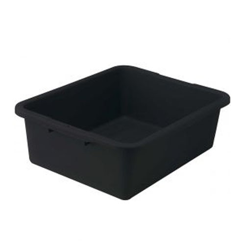 Winco PLW7K Black Heavy Duty Dish Box