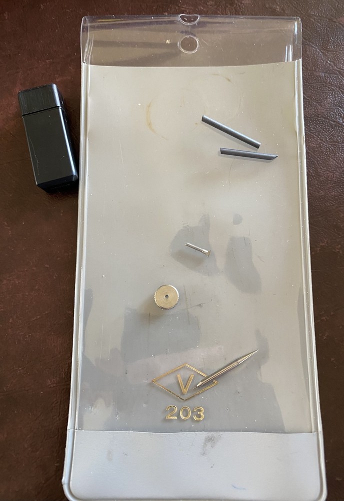 Vemco 203 Compass with interchangeable points Precision bow compass pristine