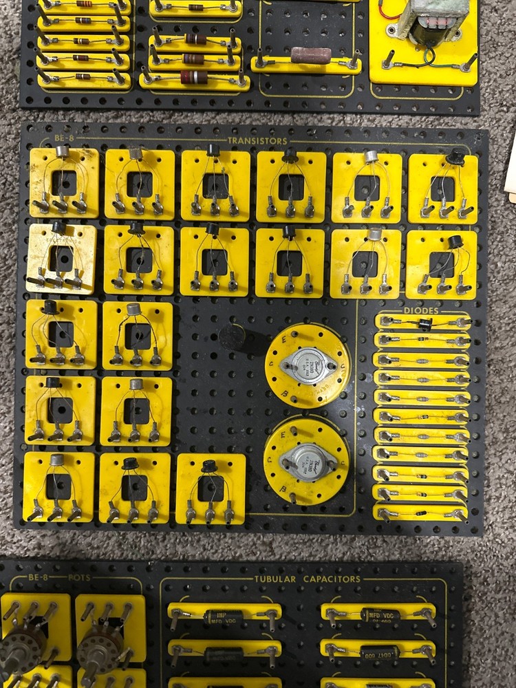 Science Electronics ERECTRONIC System BE-8 Comprehensive Transistor Lab Set 1963