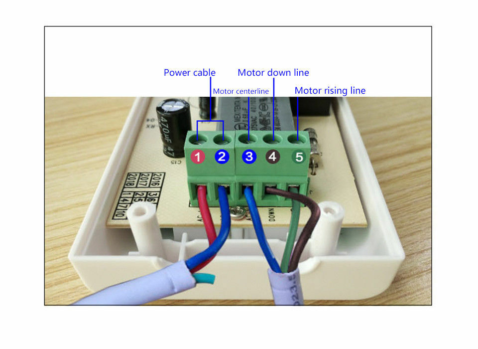 Motorised Projector Screen REMOTE Control RF Curtain Blind + WIRELESS TRIGGER