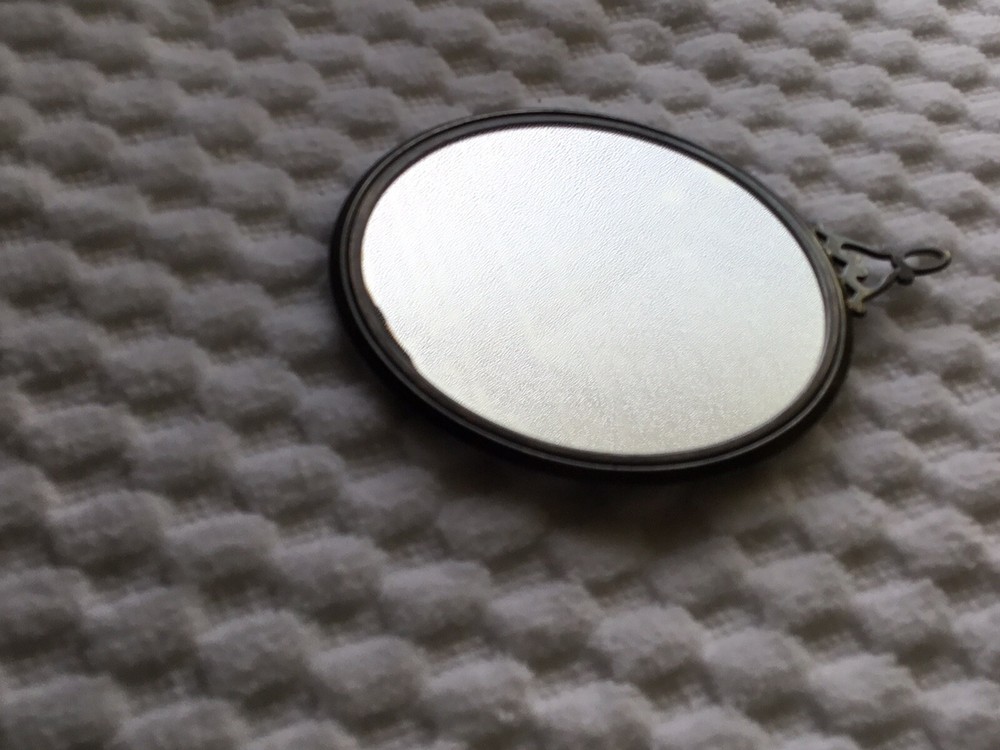 VINTAGE WEBSTER STERLING SILVER NOVELTY MIRROR SMALL HANDLE