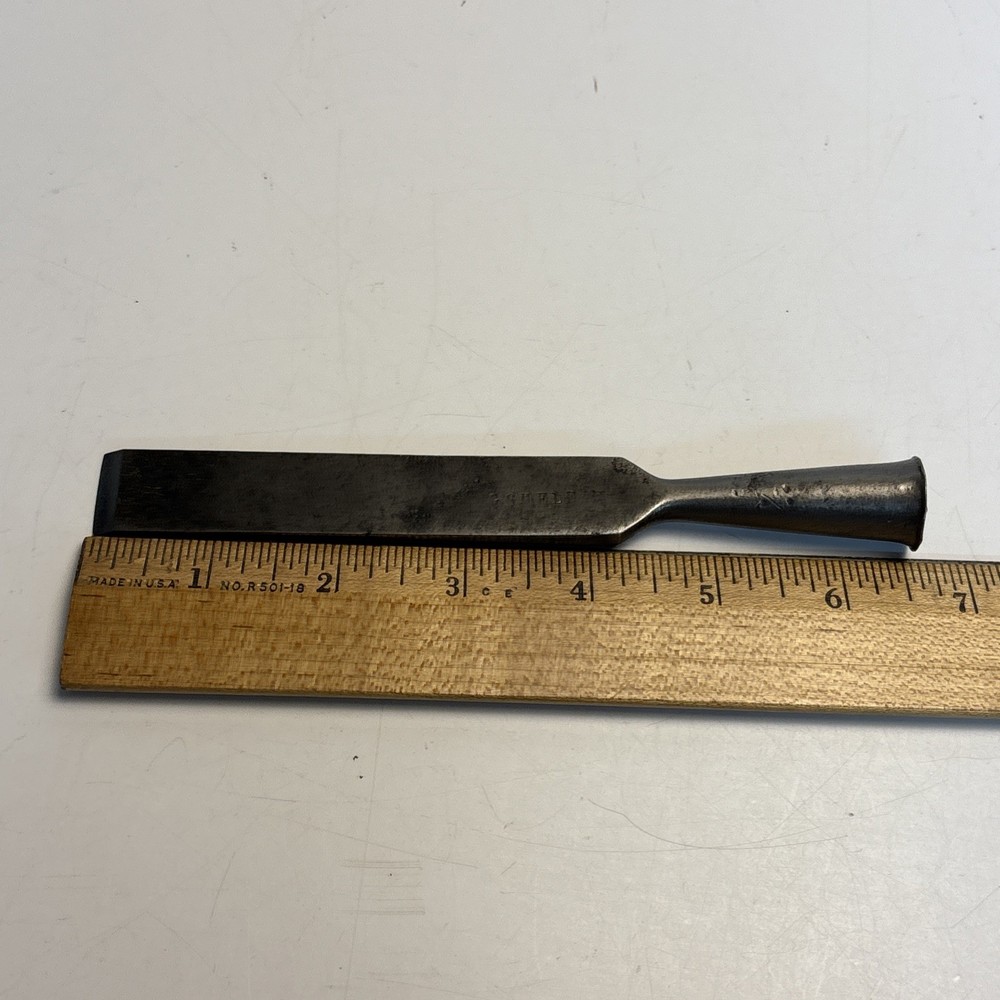 Antique G Sheldon Socket Chisel 3/4”USA