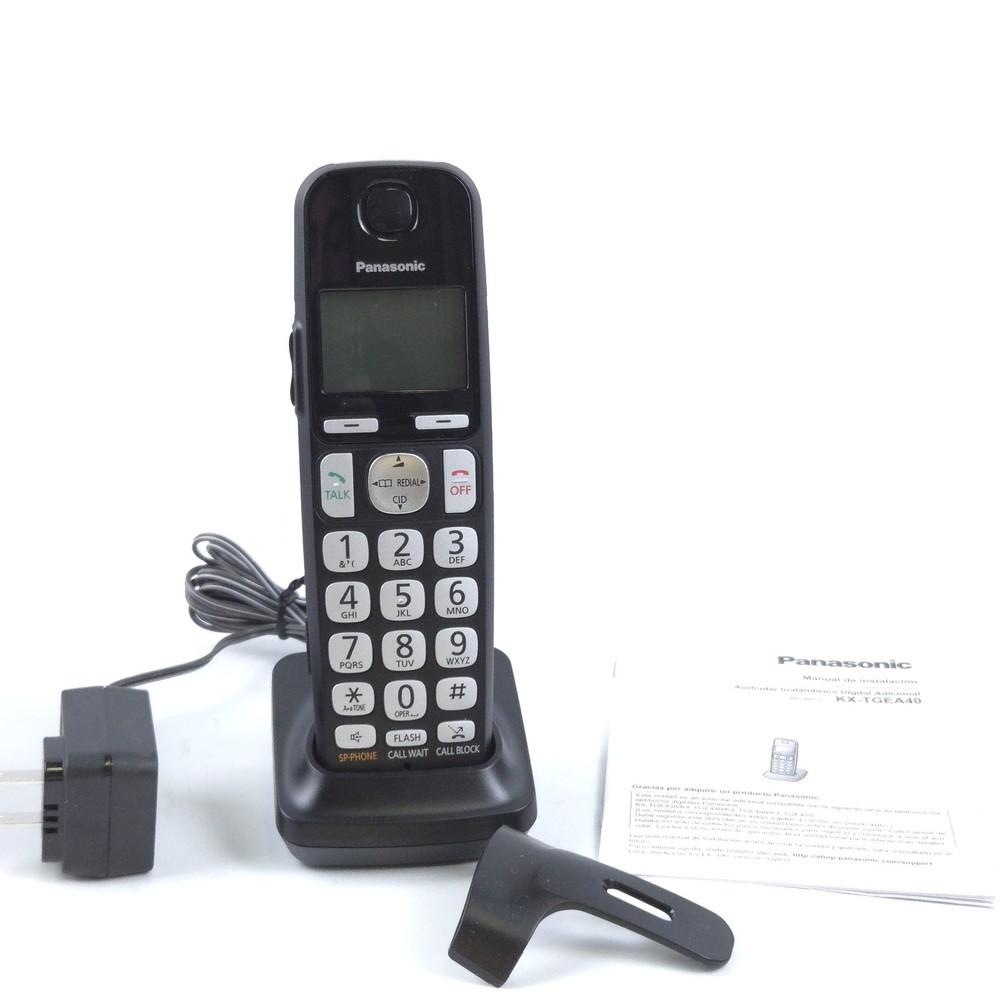 Panasonic KX-TGEA40B1 Extra Handset for DECT 6.0 Plus