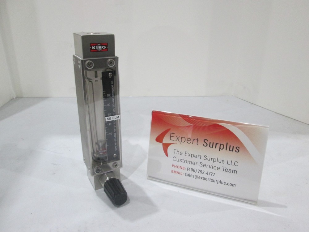 King Instruments, 7453G22351, Flow Meter, Used