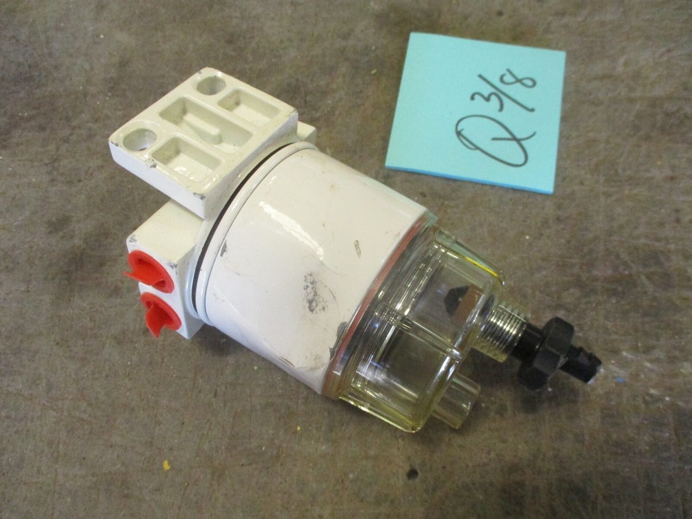 Used Filter w/Mount, Dented Filter, PN 12345932 FMTV