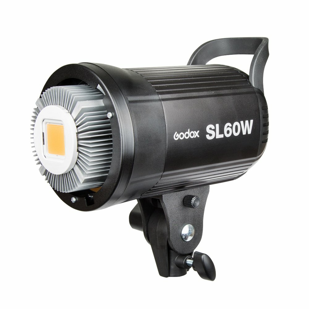 US Godox SL-60W White Version LED Video W/ Remote Control Light +2m Light Stand