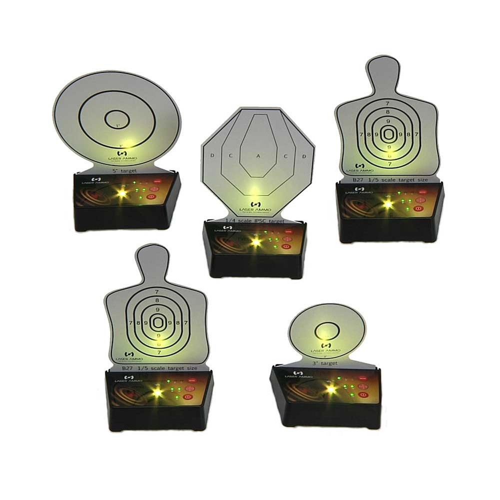 LASER AMMO 5 pack Interactive Multi Training Targets (i-MTTS-5)