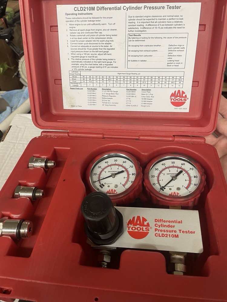 Mac Tools CLD210M Cylinder Differential Tester
