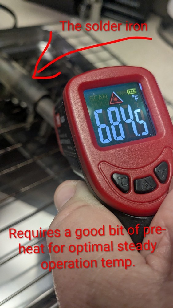 Large Solder Iron. Tested