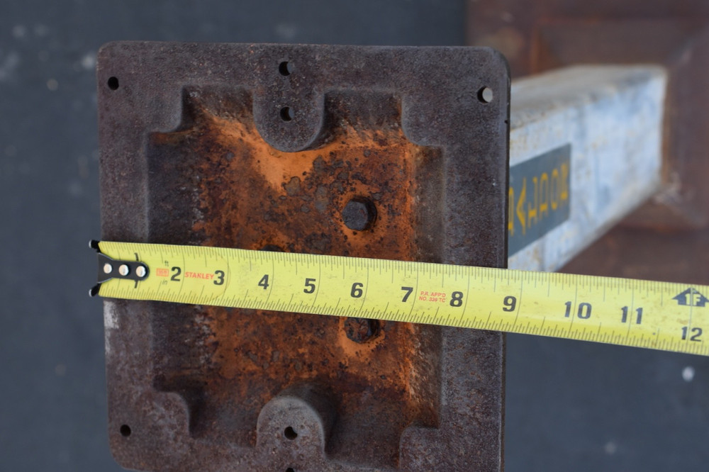 Baldor cast iron pedestal stand