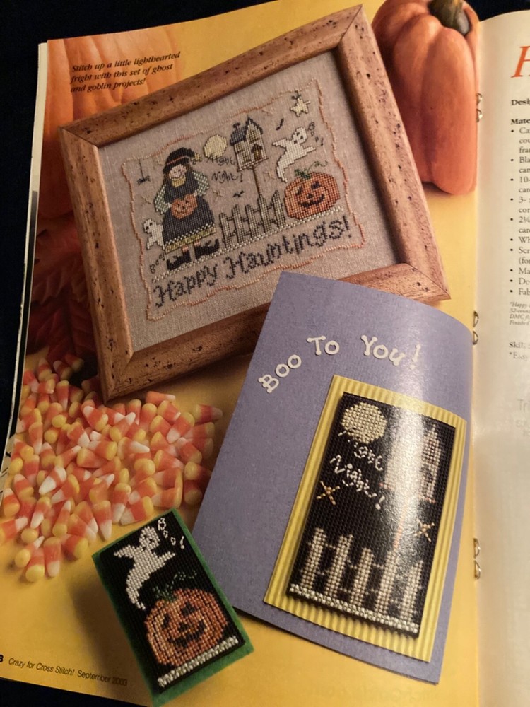 Crazy for Cross Stitch - Sept 2003