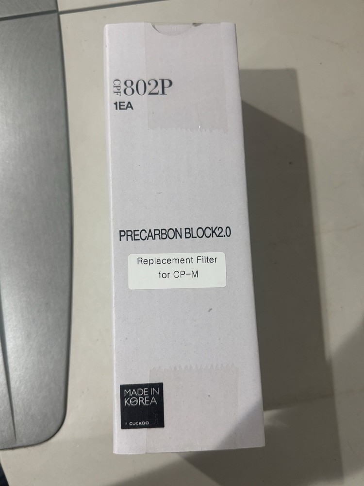 2 Pack CPF 802P CUCKOO Precarbon Block 2.0 Replacement Filter For CP-M