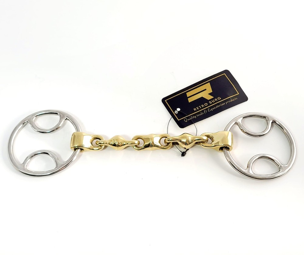 Loop Ring Wilkie Waterford Bit - Loop Ring Waterford Bevel Bit.