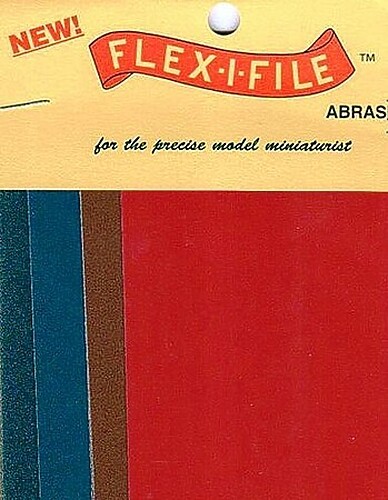 Flex-I-File Flex-I-File Assorted Abrasive Sheet Set (8) - Hobby and Model Hand